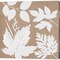 Leaves of Inspiration I Neutral by Studio Mousseau 12" x 12" Canvas Wall Art